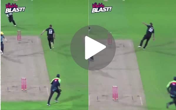 [Watch] Tom Taylor Turns 'Ronaldo' With Never-Seen-Before Football-Style Run-Out In T20 Blast